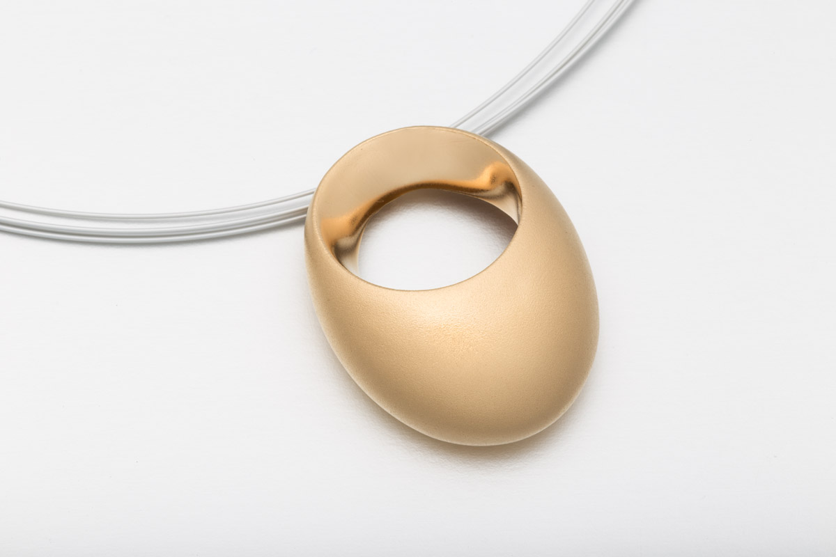Colgante Spei grande oro mate