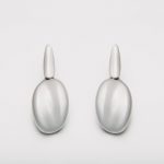 Pendiente Nubium plata brillo