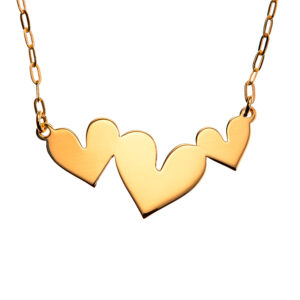 Colgante Triple Corazon